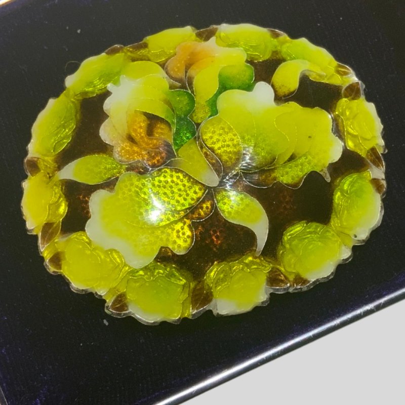 Silver and Enamel Statement Brooch - 13 Fabulous Last Minute Christmas Gifts For Under £100